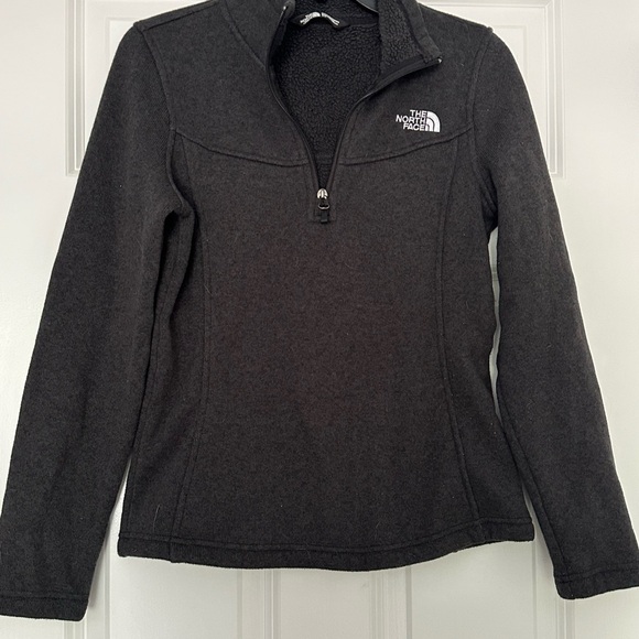 The North Face Charcoal Knit Sweater - Picture 1 of 5